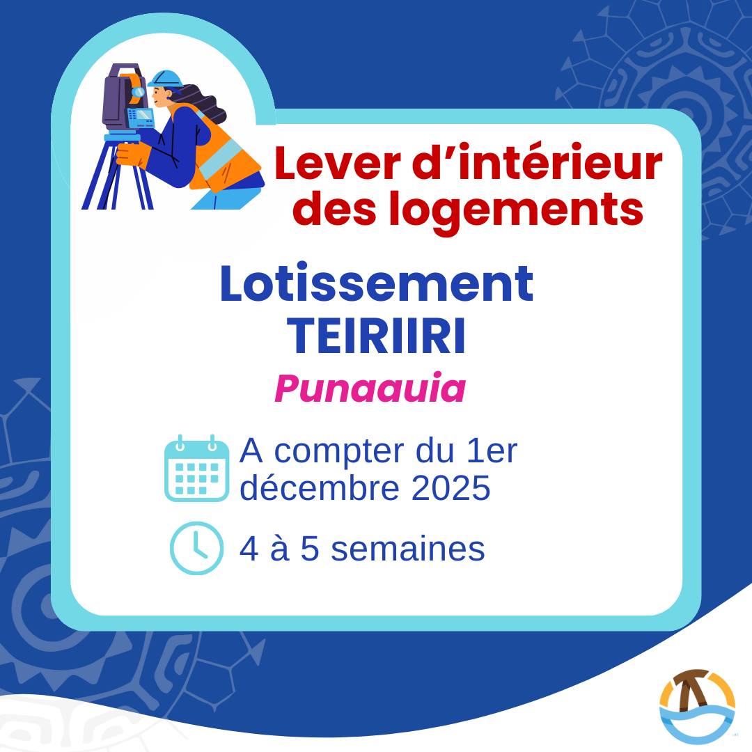 Intervention technique - Résidence TEIRIIRI à Punaauia